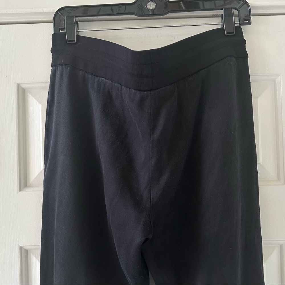 Dolce & Gabbana Silk Black Drawstring Joggers - Picture 9 of 11